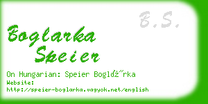 boglarka speier business card